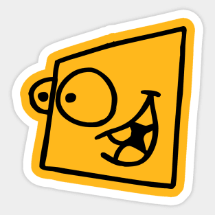 Square heads – Moods 14 Sticker